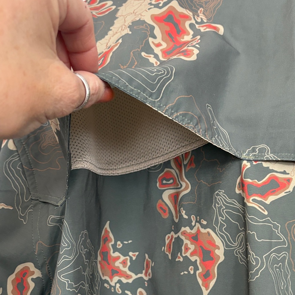 Mountain Khakis Olive and Rust Patterned Shirt‎ - image 8